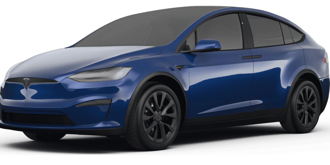 TESLA MODEL X 2022 7SAXCBE59NF328681 image